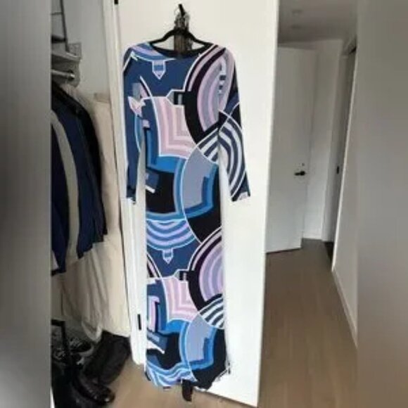 PUCCI GOWN - Silk Mermaid Maxi Printed - Picture 13 of 16